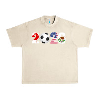 Sandshell North America 2026 Football  Canada USA Mexico Soccer Urban Heavy Tee - maiPhamDesign
