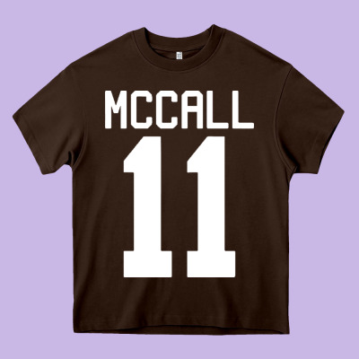 Mccall 11 T Shirt Tee Tshirt Teenwolf Heavy Core Tee Designed By Designpulse