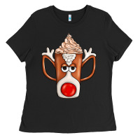 Black Coffee  Animal Ladies Tee - CowhideDigitalArt
