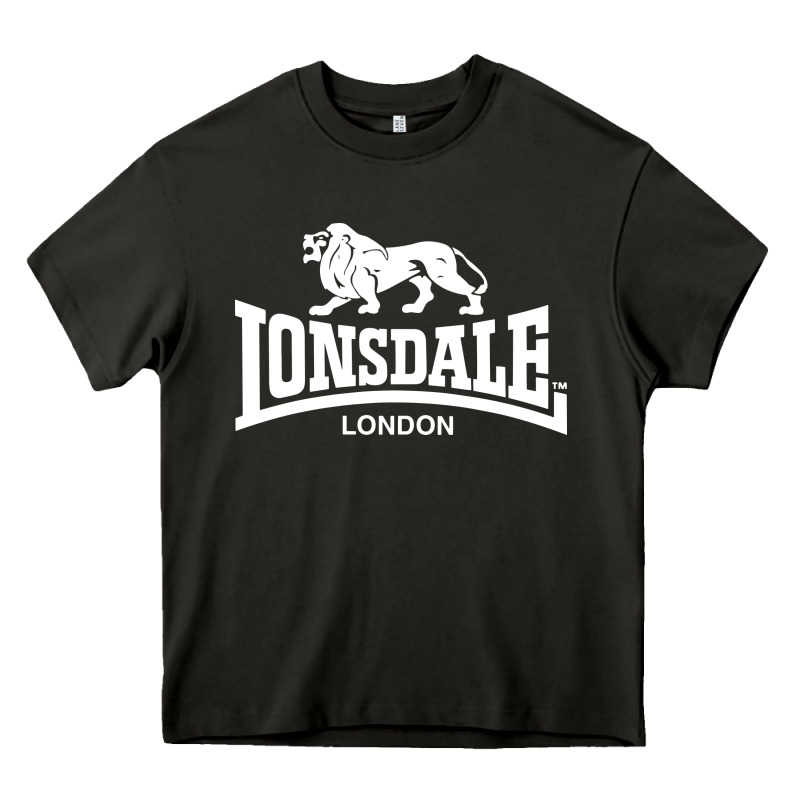 Lonsdale Classic Logo Lion Heavy Core Tee by DesignPulse | Teevron