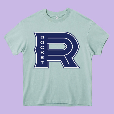Laval Rocket Heavy Core Tee Designed By Designpulse