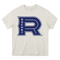 Cream laval rocket Heavy Core Tee - DesignPulse