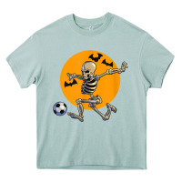 Arona skeleton soccer player funny halloween blood moon Heavy Core Tee - DesignPulse