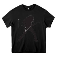 Black dave mustaine Heavy Core Tee - DesignPulse