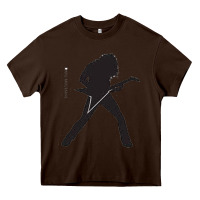 Chocolate Brown dave mustaine Heavy Core Tee - DesignPulse