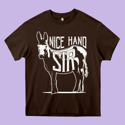 Nice Hand Sir Donkey Poker Funny Gambling Design For Fans Heavy Core Tee Designed By Designpulse