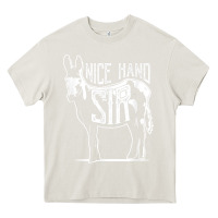Cream Nice Hand Sir Donkey Poker Funny Gambling Design For Fans Heavy Core Tee - DesignPulse