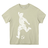 Mossy soccer player ball Heavy Core Tee - DesignPulse