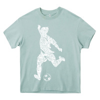 Arona soccer player ball Heavy Core Tee - DesignPulse