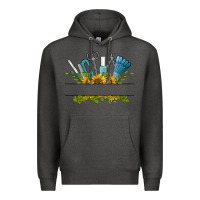 Charcoal Heather customize nail tools with sunflower Premium Hoodie - BarkalooDesign