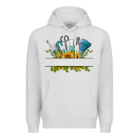 Dove Grey customize nail tools with sunflower Premium Hoodie - BarkalooDesign