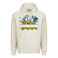 Oatmeal Heather customize nail tools with sunflower Premium Hoodie - BarkalooDesign