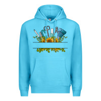 Ocean Blue customize nail tools with sunflower Premium Hoodie - BarkalooDesign