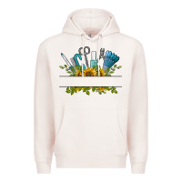 Pale Pink customize nail tools with sunflower Premium Hoodie - BarkalooDesign