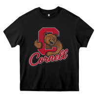 Black cornell Heavy Core Tee - DesignPulse