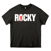 Asphalt boxer r o c k y Heavy Core Tee - DesignPulse