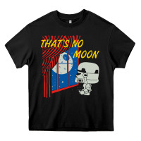 Black that's no moon Heavy Core Tee - DesignPulse