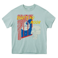 Arona that's no moon Heavy Core Tee - DesignPulse
