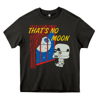 Asphalt that's no moon Heavy Core Tee - DesignPulse
