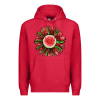 Cardinal Watermelon Sunflower Premium Hoodie - Jasminsmagicworld