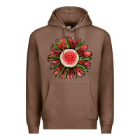 Chestnut Watermelon Sunflower Premium Hoodie - Jasminsmagicworld