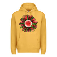 Mustard Watermelon Sunflower Premium Hoodie - Jasminsmagicworld