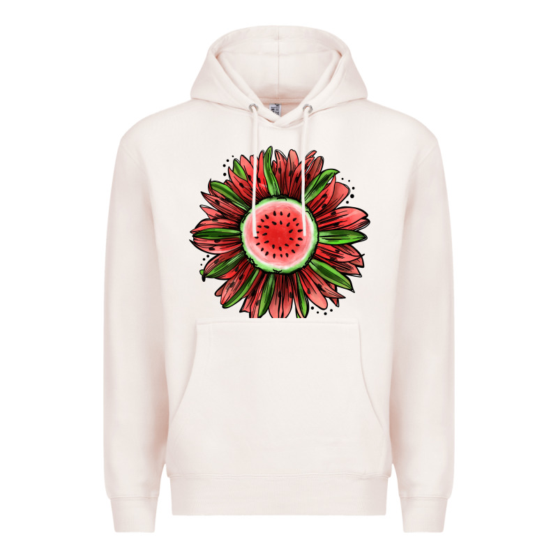 Watermelon Sunflower Premium Hoodie by Jasminsmagicworld | Teevron