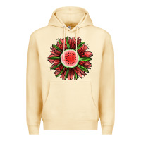 Pina Colada Watermelon Sunflower Premium Hoodie - Jasminsmagicworld