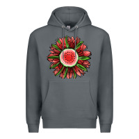 Rock Watermelon Sunflower Premium Hoodie - Jasminsmagicworld