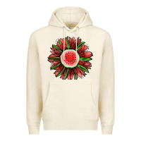 Tofu Watermelon Sunflower Premium Hoodie - Jasminsmagicworld