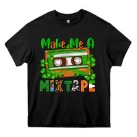 Black St. Patrick's Day make me a mixtape Heavy Core Tee - FaDigitalArtStudio