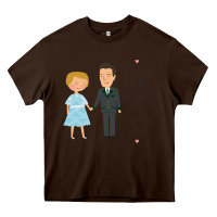 Chocolate Brown sound of music - loving me Heavy Core Tee - DesignPulse