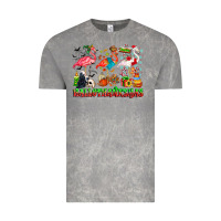 Happy Hallothanksmas Flamingo Vintage Tee | Teevron