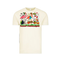 Vintage Arctic happy hallothanksmas flamingo Vintage Tee - CowhideDigitalArt