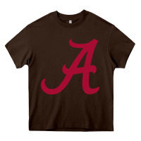 Chocolate Brown -alabama athletics Heavy Core Tee - DesignPulse