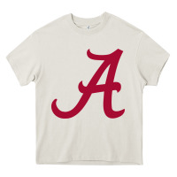 Cream -alabama athletics Heavy Core Tee - DesignPulse