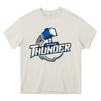 Cream wichita thunder Heavy Core Tee - DesignPulse