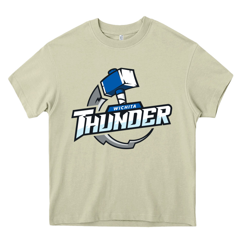 Wichita Thunder Heavy Core Tee by DesignPulse | Teevron