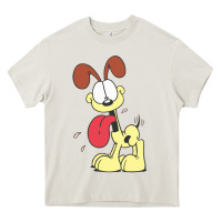 Cream odie the dog gift Heavy Core Tee - DesignPulse