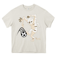 Cream funny halloween soccer ball Heavy Core Tee - DesignPulse