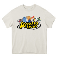 Cream awa na awa ni clubs Heavy Core Tee - DesignPulse