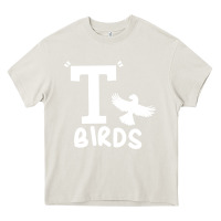 Cream t birds greaser thunderbirds 1970s t birds pullover hoodie Heavy Core Tee - DesignPulse