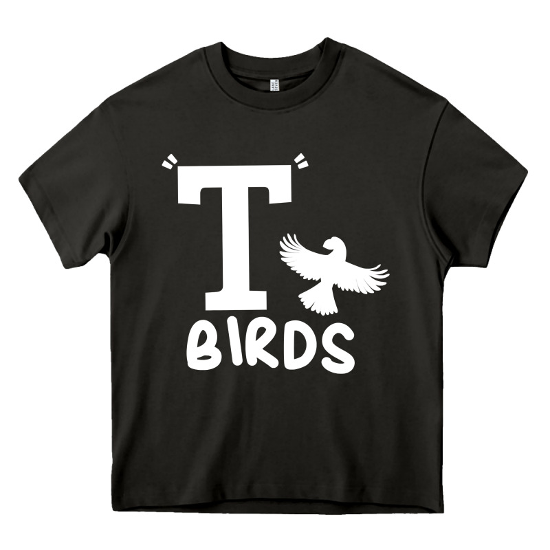 T Birds Greaser Thunderbirds 1970s T Birds Pullover Hoodie Heavy Core Tee by DesignPulse | Teevron