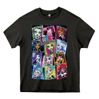 Asphalt monster high character Heavy Core Tee - DesignPulse