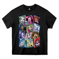 Black monster high character Heavy Core Tee - DesignPulse
