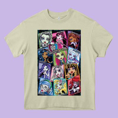 Monster High Character Heavy Core Tee Designed By Designpulse