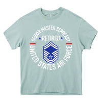 Arona senior master sergeant retired air force retirement gifts t shirt Heavy Core Tee - DesignPulse