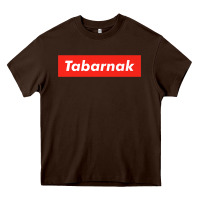 Chocolate Brown tabarnak quebec french canadian canada profanity sacre cuss premium t Heavy Core Tee - DesignPulse