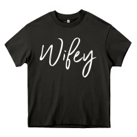 Asphalt wifey sweat(b) Heavy Core Tee - DesignPulse