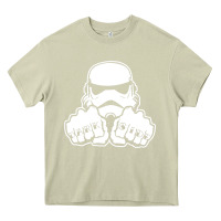 Mossy dark side knuckle starwars stormtrooper 2 Heavy Core Tee - DesignPulse